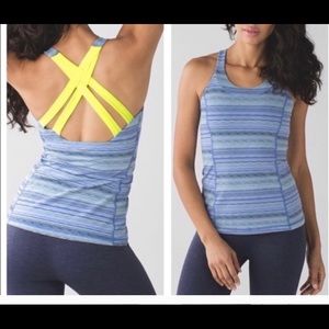 Lululemon Enhearten Cross Strap Tank